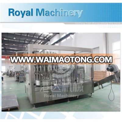 Automatic 3 in 1 Juice Hot Filling Bottling Machine