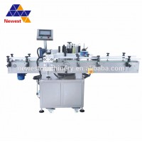 Self Adhesive PET / plastic Sticker round bottle labeling / labeler machine / equipment / line / plant / system / unit