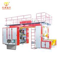 4 Color Economic CI Central Drum Flexo Printing Machine